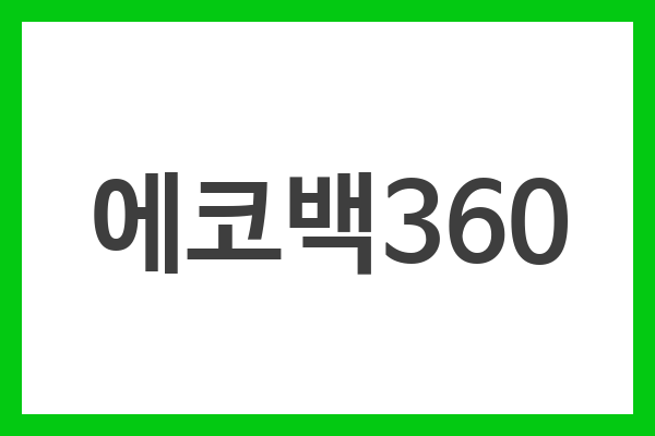 에코백360